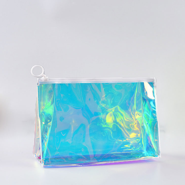 Laser Zipper Cosmetic Bag